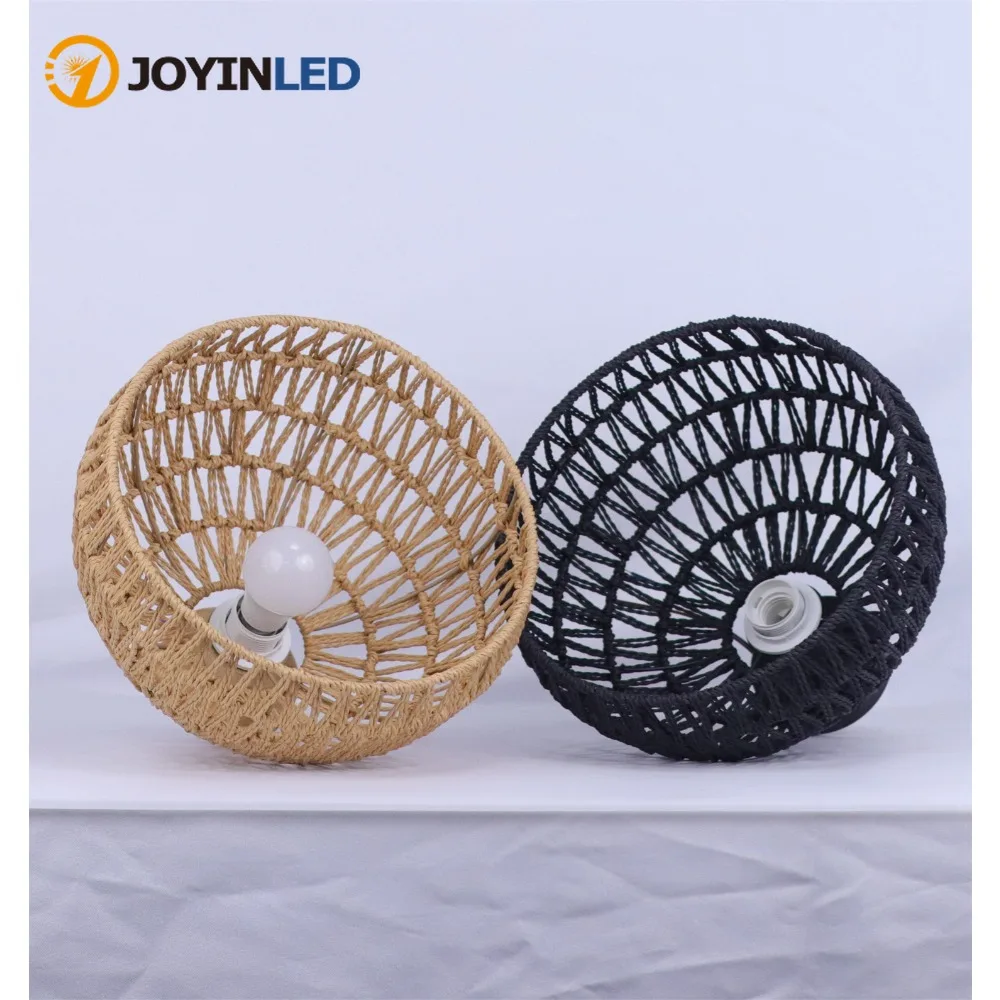 

Люстра JOYINLED в богемном стиле из ротанга с дизайном в стиле середины века, ручной работы, с цоколем E27, скромные потолочные светильники для домашнего декора