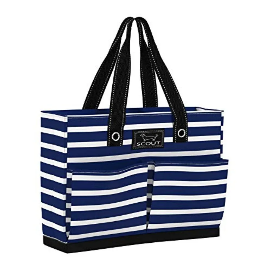 

Uptown Pocket Tote - Multi-Use Tote Bag for Women, Nurses, Teachers, and Moms, 5 Pockets, Breakaway Zipper