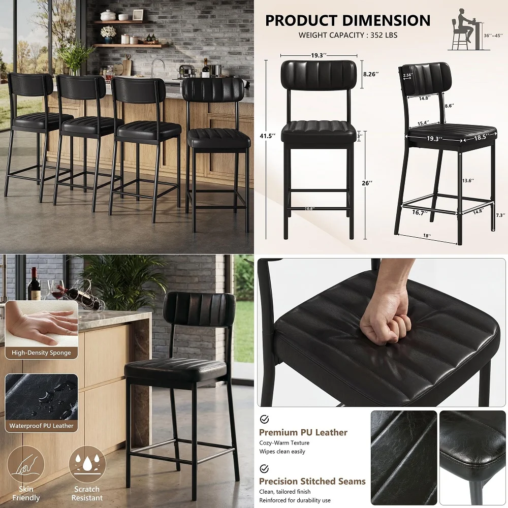 

Square Commercial Dining Table Set of 6, 31.5 Heavy Duty Dinner Table with Metal Base, Wooden Kitchen Table for Restaurant, Caf