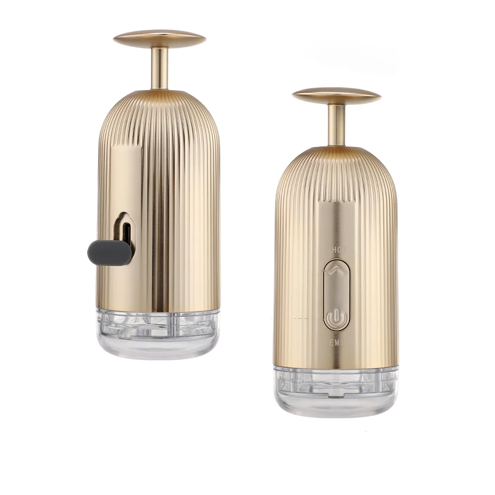 Gesichtsmassagegerät LED-Lichttherapie Sonic-Ionen-Vibration Hautstraffung Gesichtslifting Anti-Falten Schönheitsgerät EMS Hautpflegewerkzeug