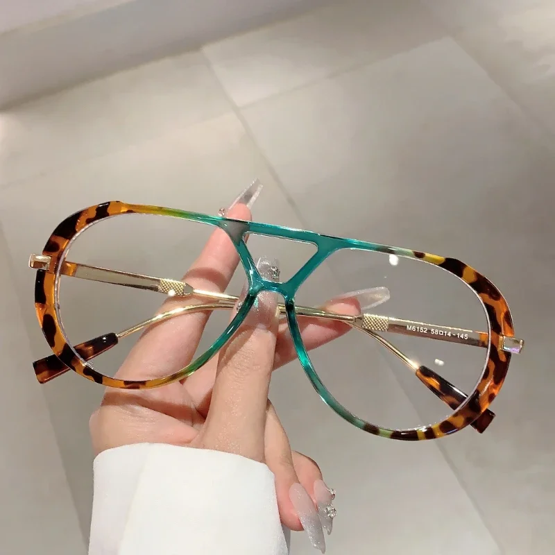 GM LUMIAS جسر مزدوج النظارات الشمسية النساء المتضخم ريترو موضة خمر الطيار نظارات شمسية الرجال الفاخرة العصرية العلامة التجارية تصميم ظلال