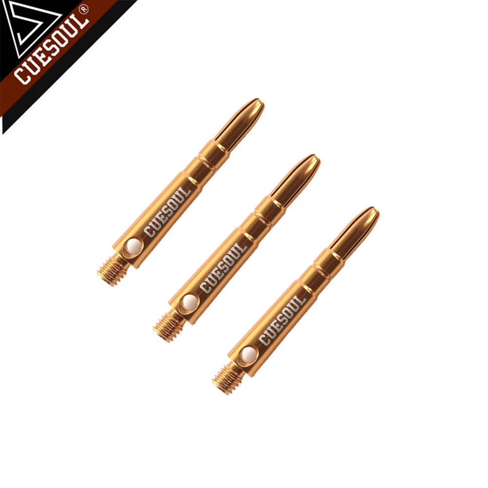 CUESOUL 35/41/48mm Alluminio 2BA Freccette Alberi Professionali Freccette Accessori 4 Colori