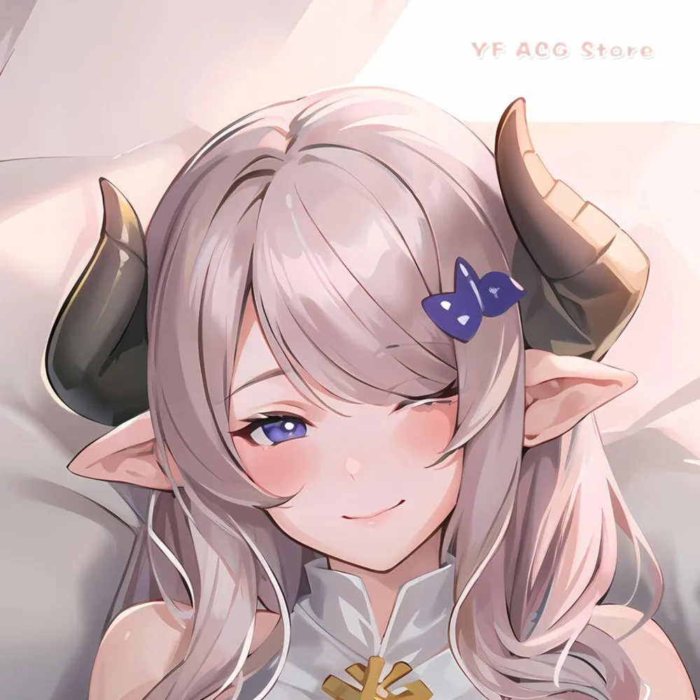 Granblue Fantasy Narmaya Otaku Dakimakura Cover Full Body Pillow Case Double Sided Print Bedroom Decor Gift