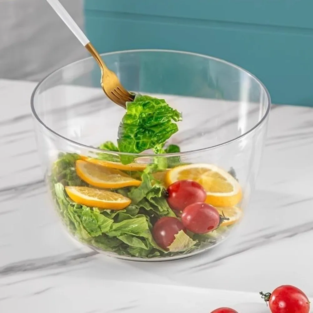 

3 L Capacity Vegetable Salad Spinner Press-type Quick Spin Vegetable Washer Household Lettuce Leaf Dehydrator