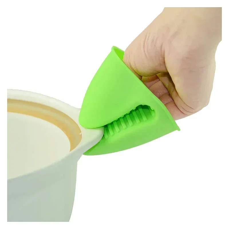Silicone Oven Mitts Heat Resistant 2pcs Non Slip Pinch Grips Pot Holder for Kitchen Cooking Baking and Roasting