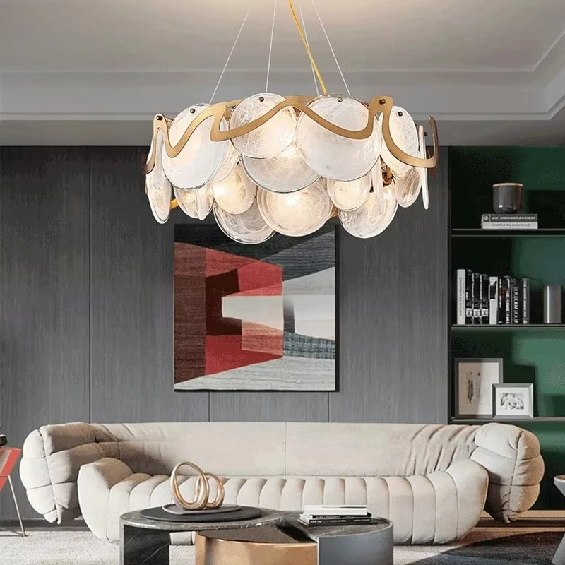 

The new luxury decorative chandelier is suitable for living room, bedroom, post-modern creative high-end LED chandelier