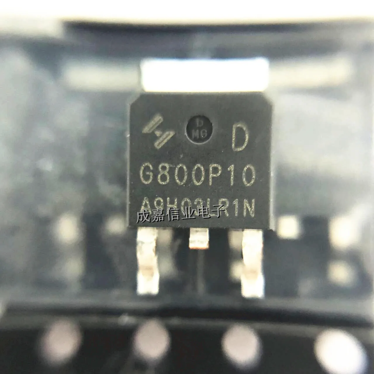 HYG800P10LR1D TO-252-2 마킹, G800P10 P-채널 향상 모드 MOSFET -100V -20A, 정품 신제품, 10 개/로트