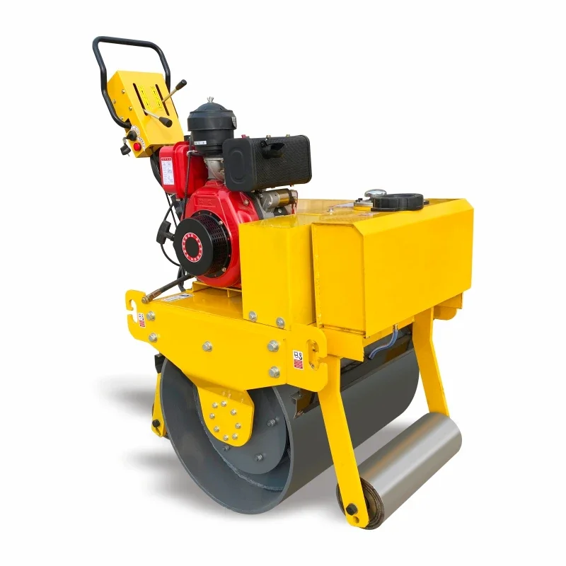 Vibrating Earth Compactor Vibratory Road Roller Lightweight Road Roller Compactor