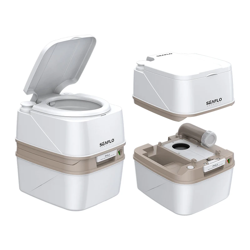 

18L Portable Outdoor Mobile Toilet Automatic Flush Camping RV Marine Toilet 2025