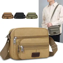 Men's Shoulder Bag Large Capacity Leisure Sports Chest Bag Waist Bag Multifunctional Storage Bag