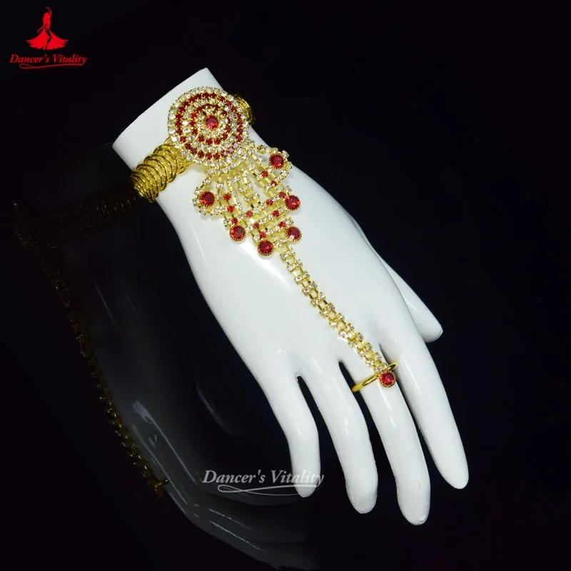BellyDance Competition Accessories Women Advanced Fashion Hand Jewelry Oriental Dance Performance Bracelets Dancer's Vitality