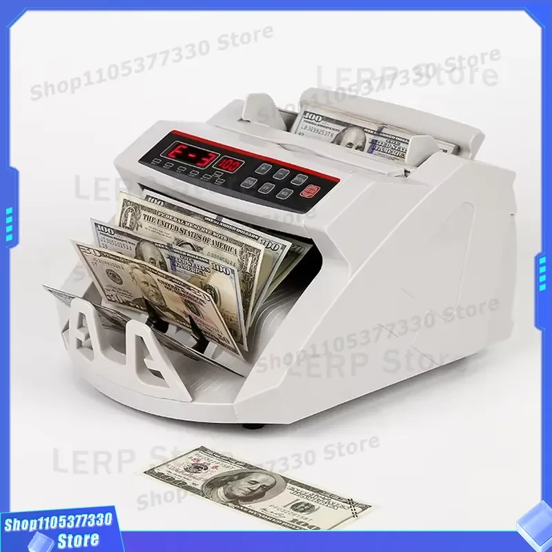 Professional Electronic Cash Counter Machine with UV MG Detection for Banknote Counting and Fake Money Identification in