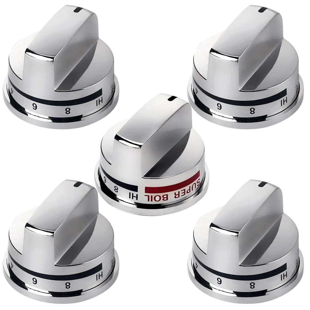 

Gas Stove Control Knob Replacement 4Pcs EBZ37189611 and 1Pcs EBZ37189609 for Enhanced Usability in Your Kitchen