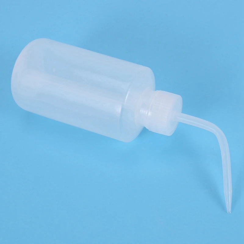 2025-5X 250ML 8OZ Capacity Tattoo Wash Clear White Plastic Green Soap Squeeze Bottle