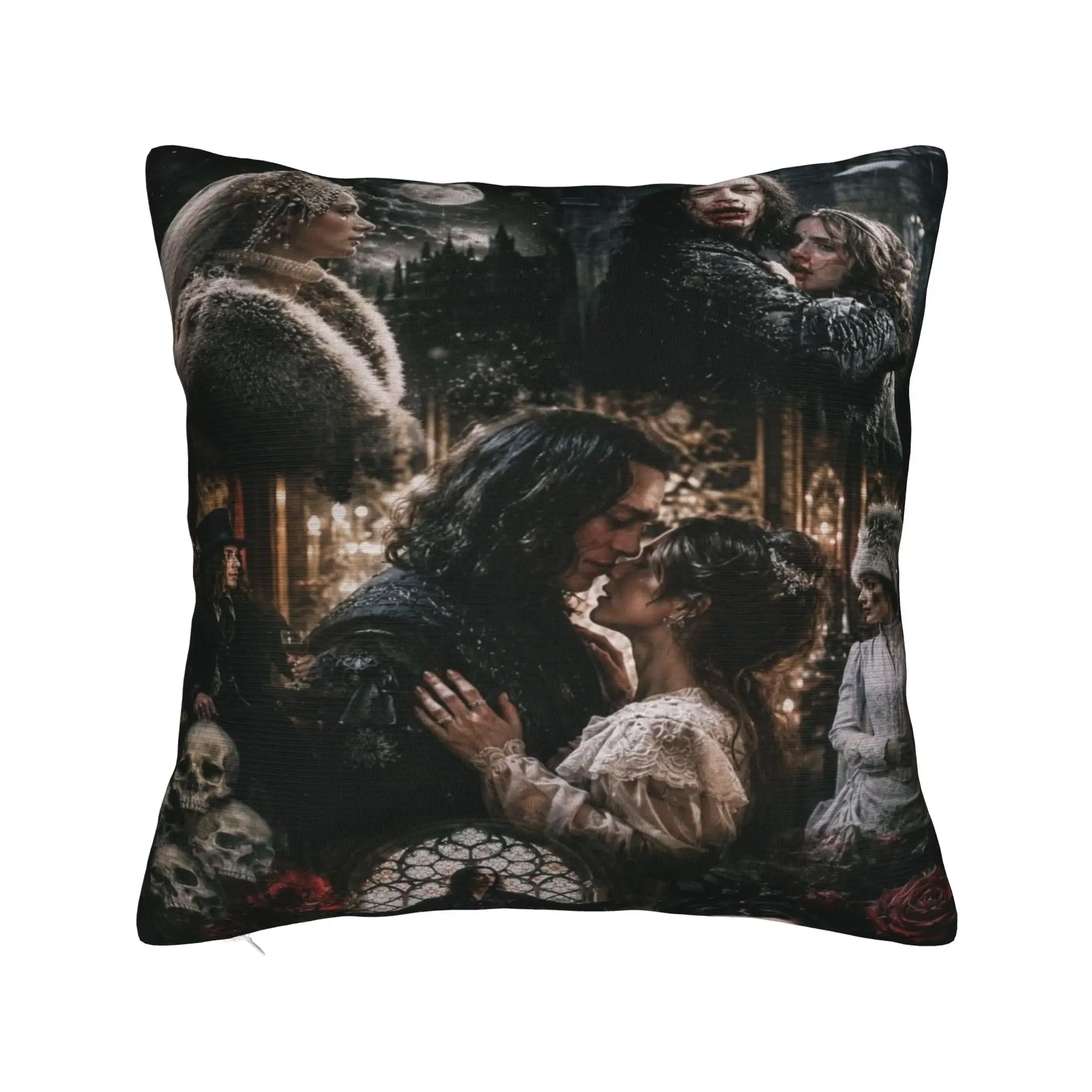 Pillow Cover D-Dracula A Love T-Tale  Morden Pillow Case For Sofa Car Home Decor Pillowcases