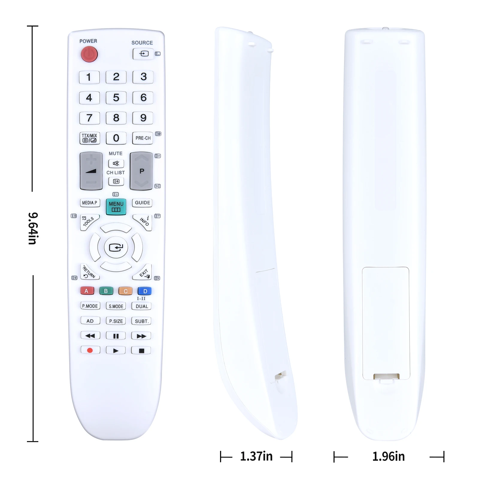 Mando a distancia para televisor Samsung, mando a distancia para televisor Samsung BN59-01084A LE19C451E2W LE19C456E2W LE22C451E2W LE22C451E2WXXH LE22C451E2W LE22C456E2W LED HDTV