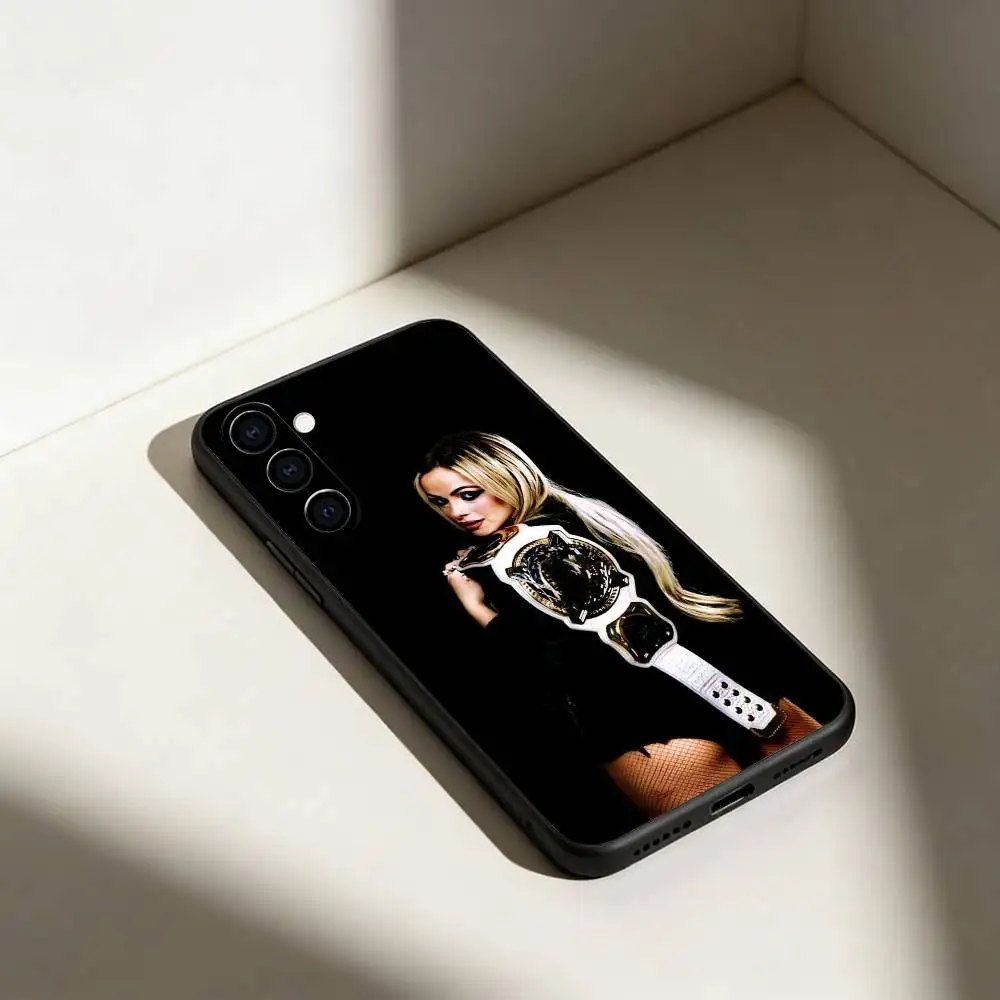 Чехол для телефона L-Liv Morgan для Samsung Galaxy A20,21s,,22,31,32,52,53,72,73,80,91 Soft Black Shell