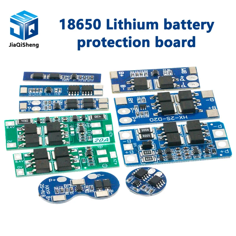 2S 3A 4A 5A 8A 10A 13A 20A 7.4V 8.4V Li-ion 18650 Lithium battery protection board / BMS board Standard / Balance