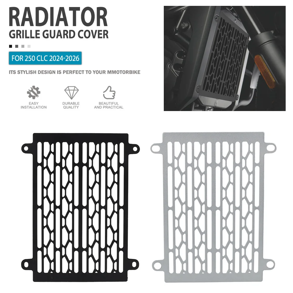 

Radiator Guard For CFMOTO 250 CLC 250 CL-C CLC 250 CLC 250 2024 2025 2026 Motorcycle Radiator Grille Cover Protector Accessories