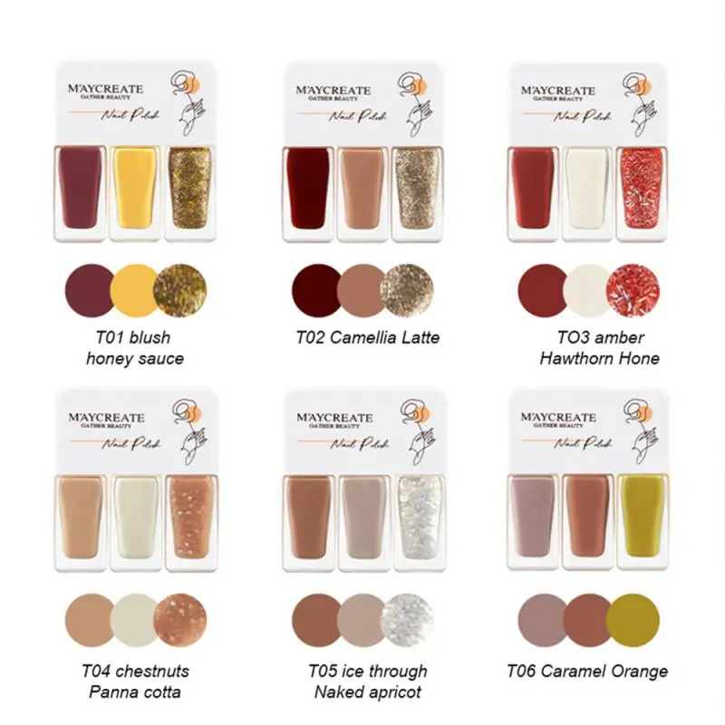 Set di smalti per unghie facile applicazione colori vivaci Kit di smalti per unghie in Gel salute e bellezza Top Gel per smalto per unghie ad asciugatura rapida