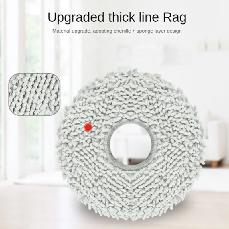 진공 청소기 액세서리 걸레 홀더 걸레 천 부품, Ecovacs Deebot X1S PRO Omni Turbo