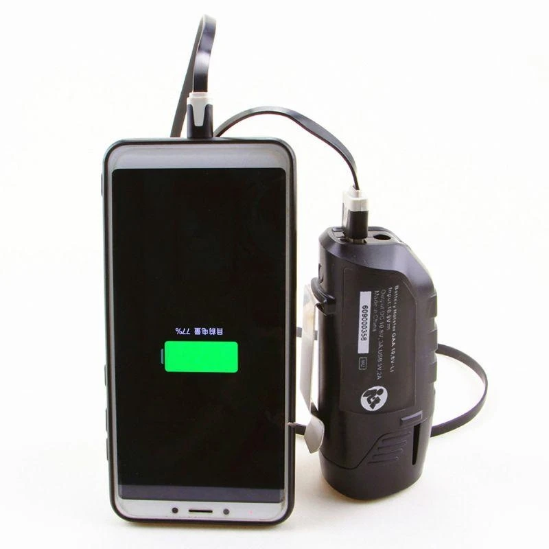 

E06B USB-адаптер зарядка адаптер замена кобуры для профессионального литий-иона B
