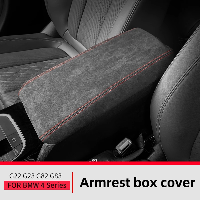 For BMW 4 Series  Accessories 2021 2022 2023 2024 G22 G23 G26 G82 G83 Car Interior Center Console Armrest Box Protective cover