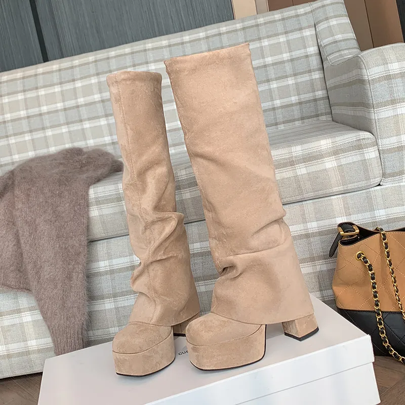 Mkkhou Fashion Knee… - image