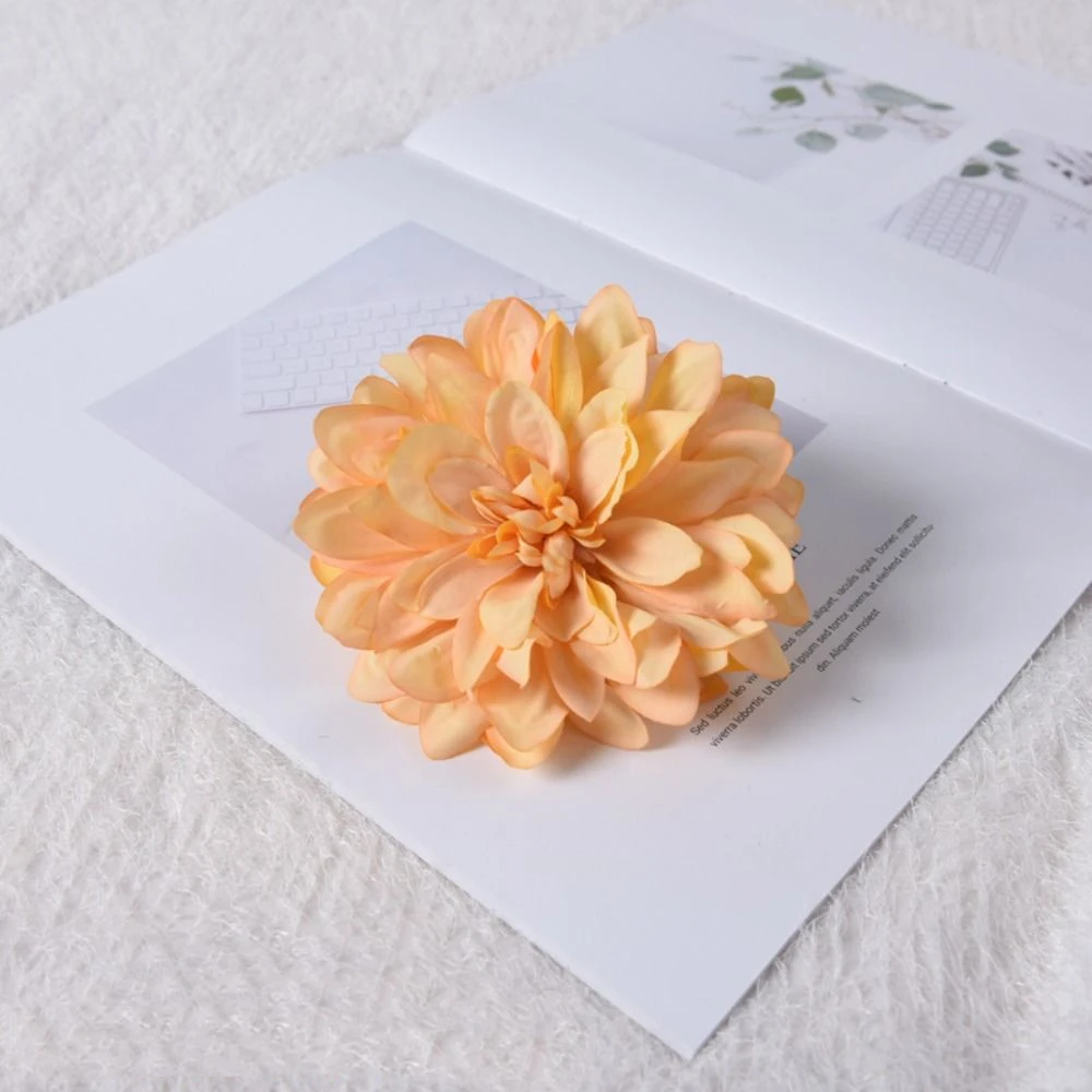 1Pcs Elegant Dahlia Curtain Clips Flower Tight Curtain Tieback Clip Creative Convenient Curtain Holders Home Decor