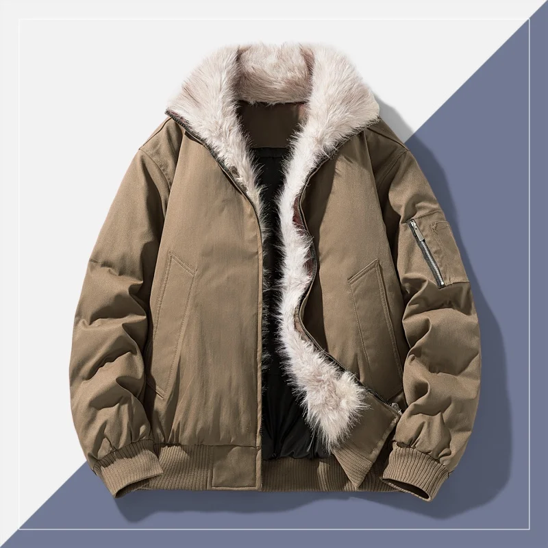Winter new style men high quality fashion Warm Jacket Casual thicken Parka Male Men's Winter Jackets Warm coat Male