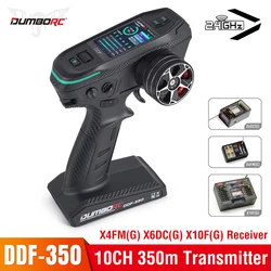 DUMBORC DDF-350 Transmitter with Receiver 2.4G 10CH Digital Radio Remote Controller