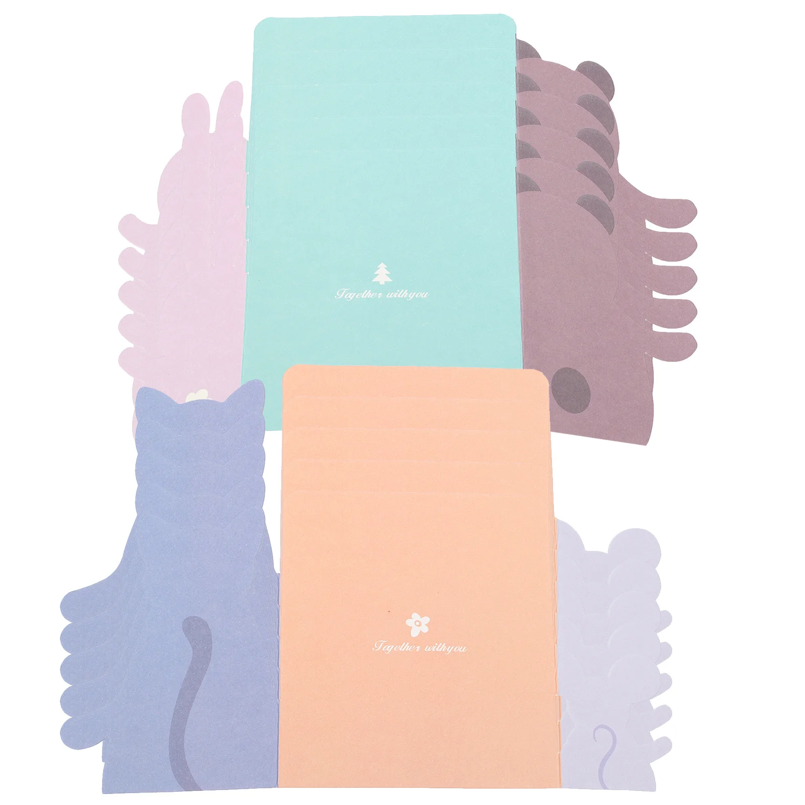 

12 шт., набор поздравительных открыток с животным узором на день рождения, изысканная бумага, декоративная свадьба, детский душ, свадебный душ, вечеринка