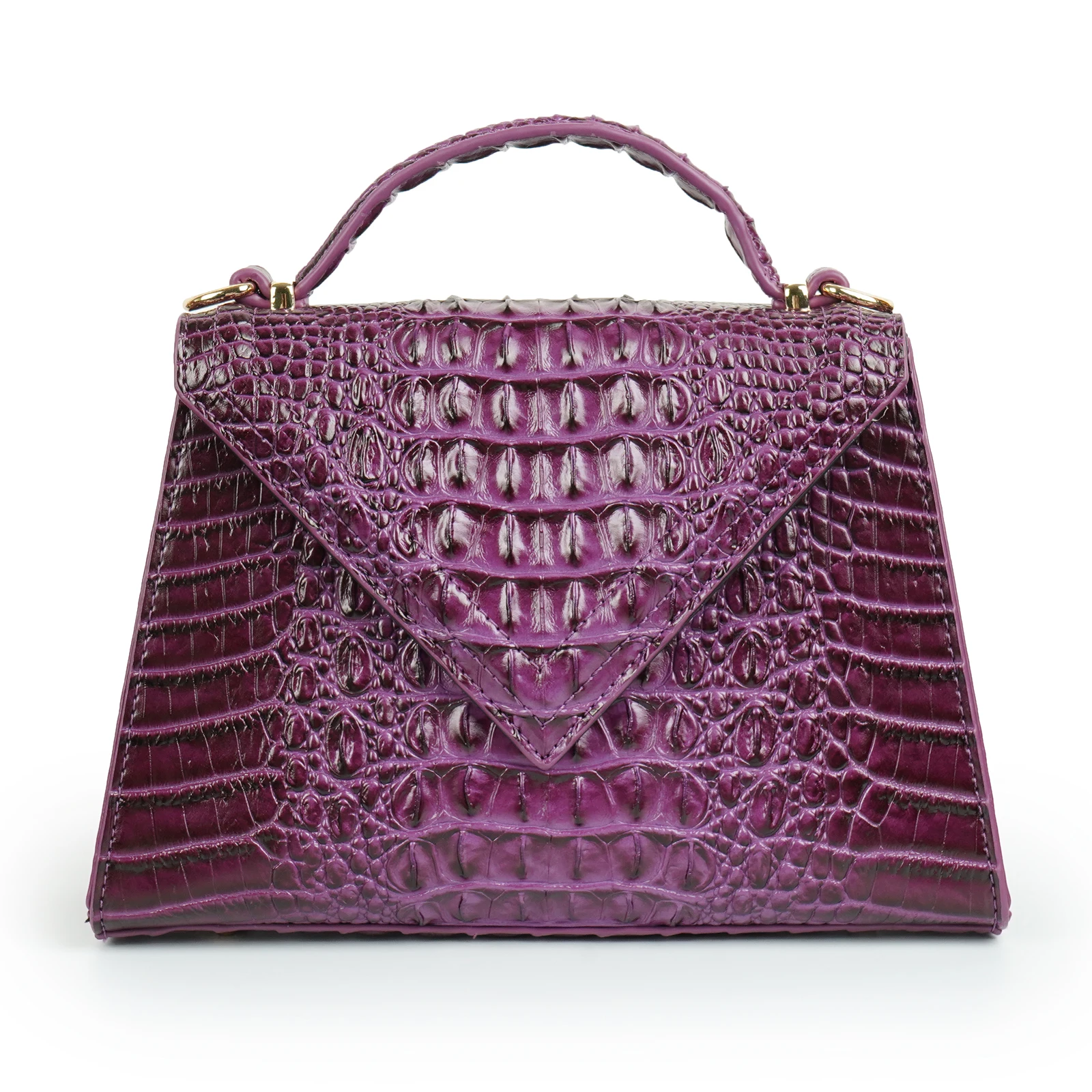 Sac à Main de Luxe en Cuir à Motif de Crocodile pour Femme, Sacoche à Bandoulière de Marque de Styliste, Fourre-Tout Décontracté, Nouvelle