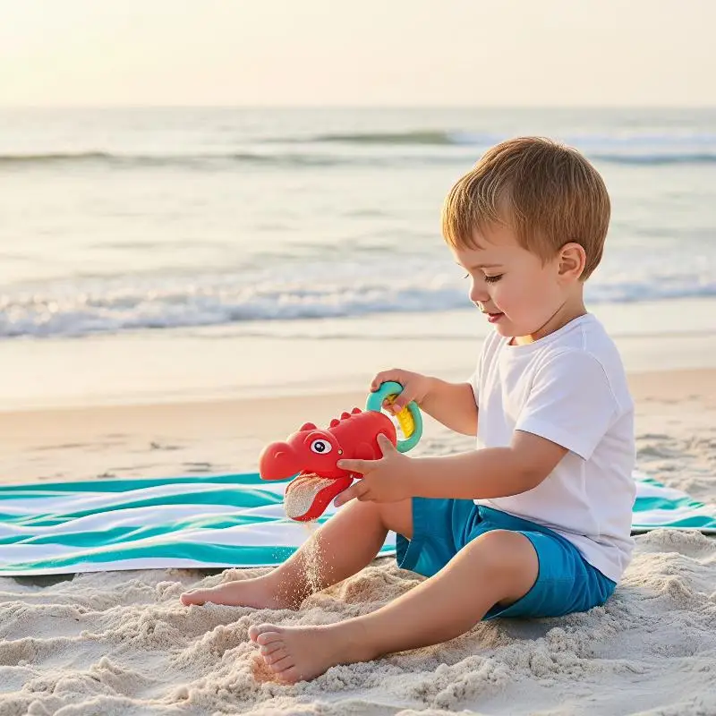 

Grabber Baby Bath Toys - Beach Toys Sand Playing Cute Colorful Lobster Claw Catcher Swimming Pools & Outdoors - Educational Game