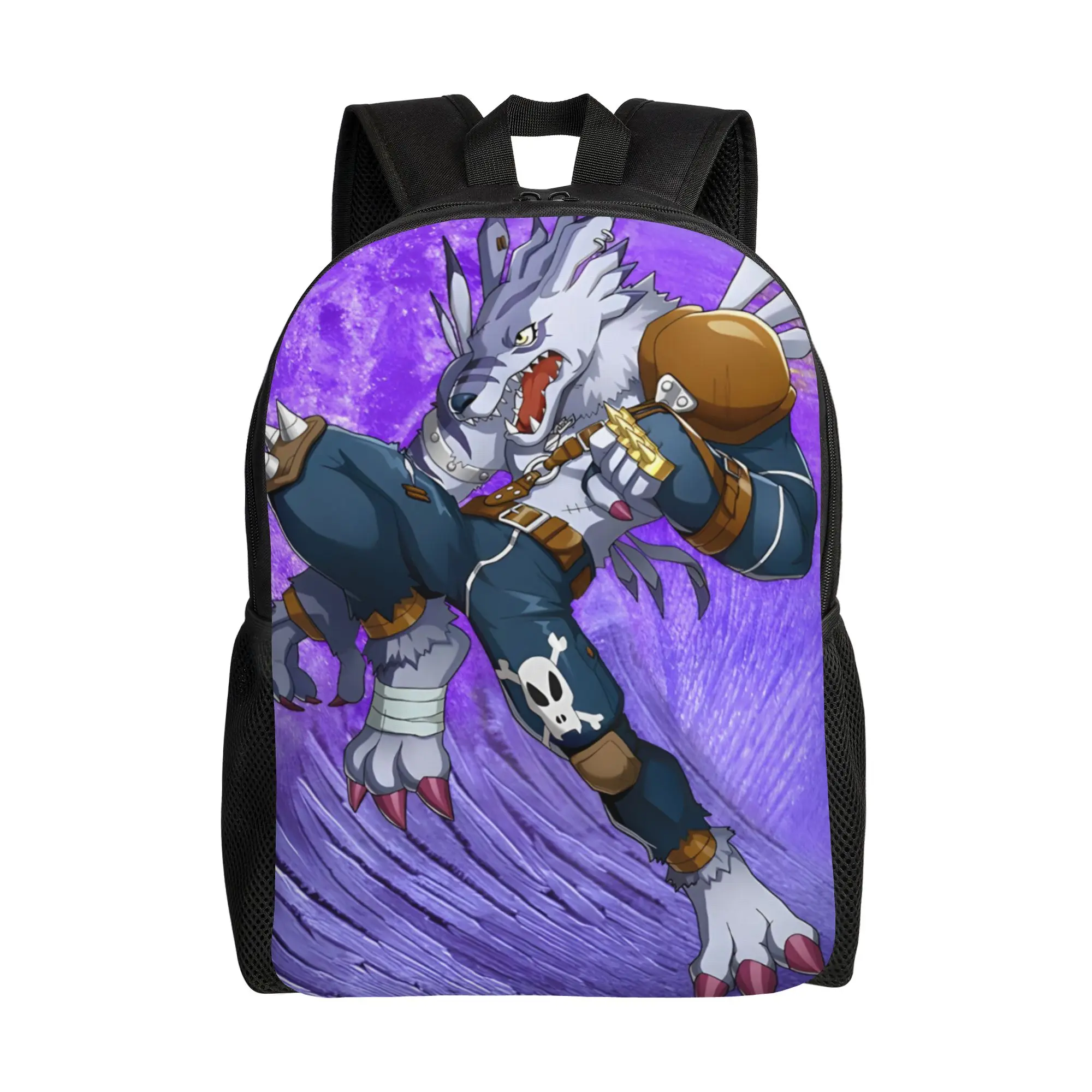 

1Piece Gabumon New School Year Backpack Digimon High School Students Backpack