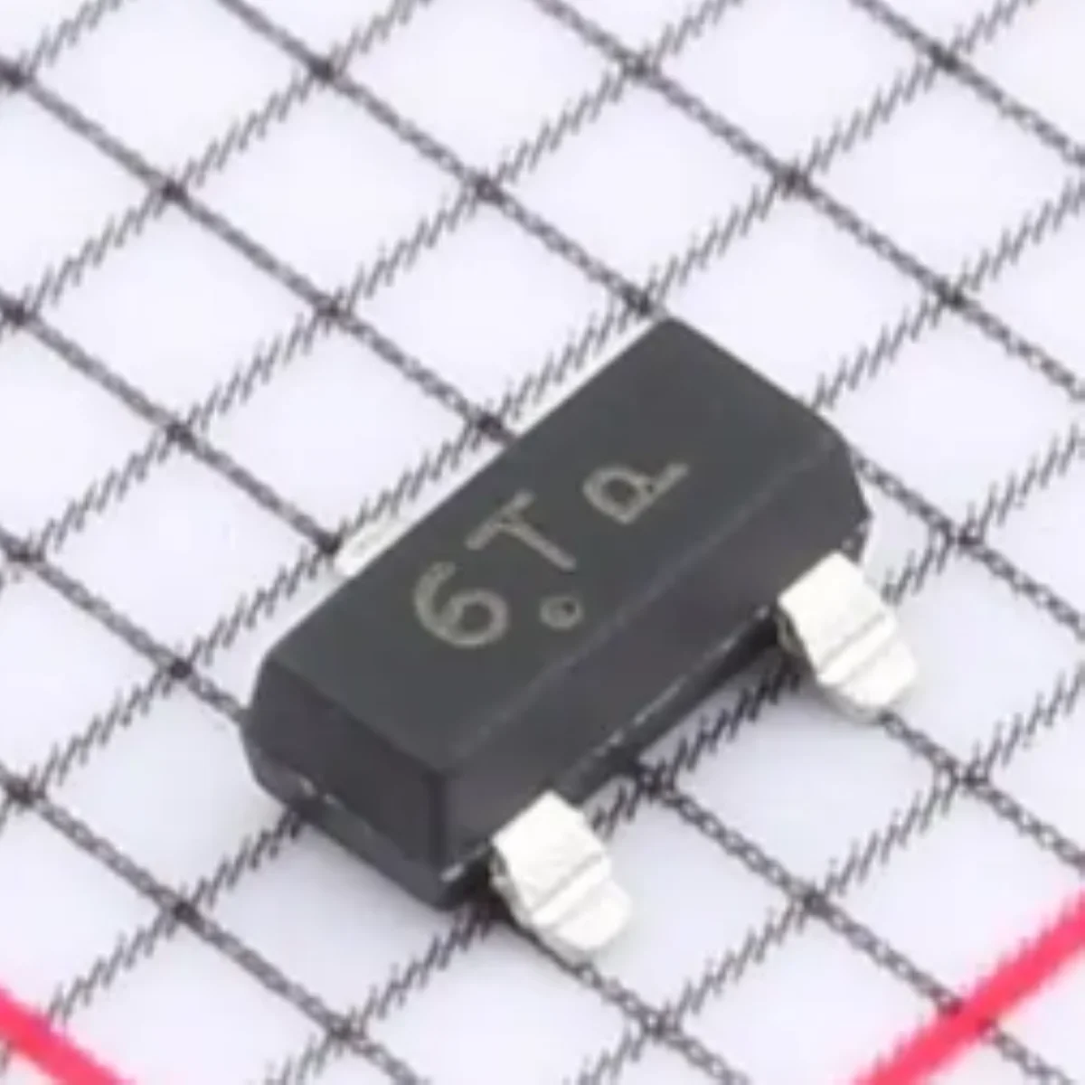 20PCS MMBFJ310LT1G Marking 6T SOT-23 TO236AB 225mW 25Vdc 10mA NEW Original RF MOSFET JFET VHF/UHF Amplifier Transistor N-Channel