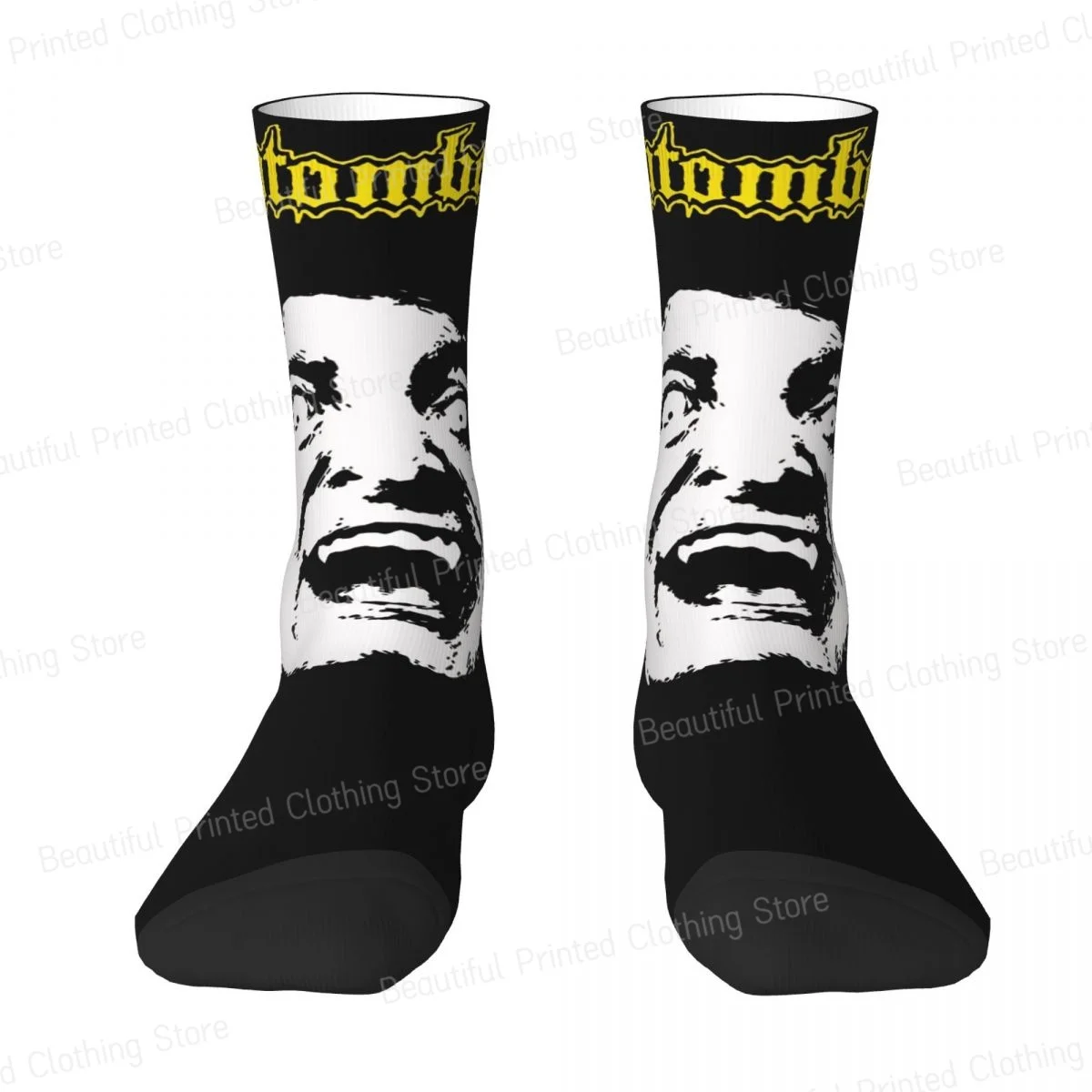 ENTOMBED CRAWL Men Women Round neck Socks Cycling Novelty Four Seasons Stockings Gift