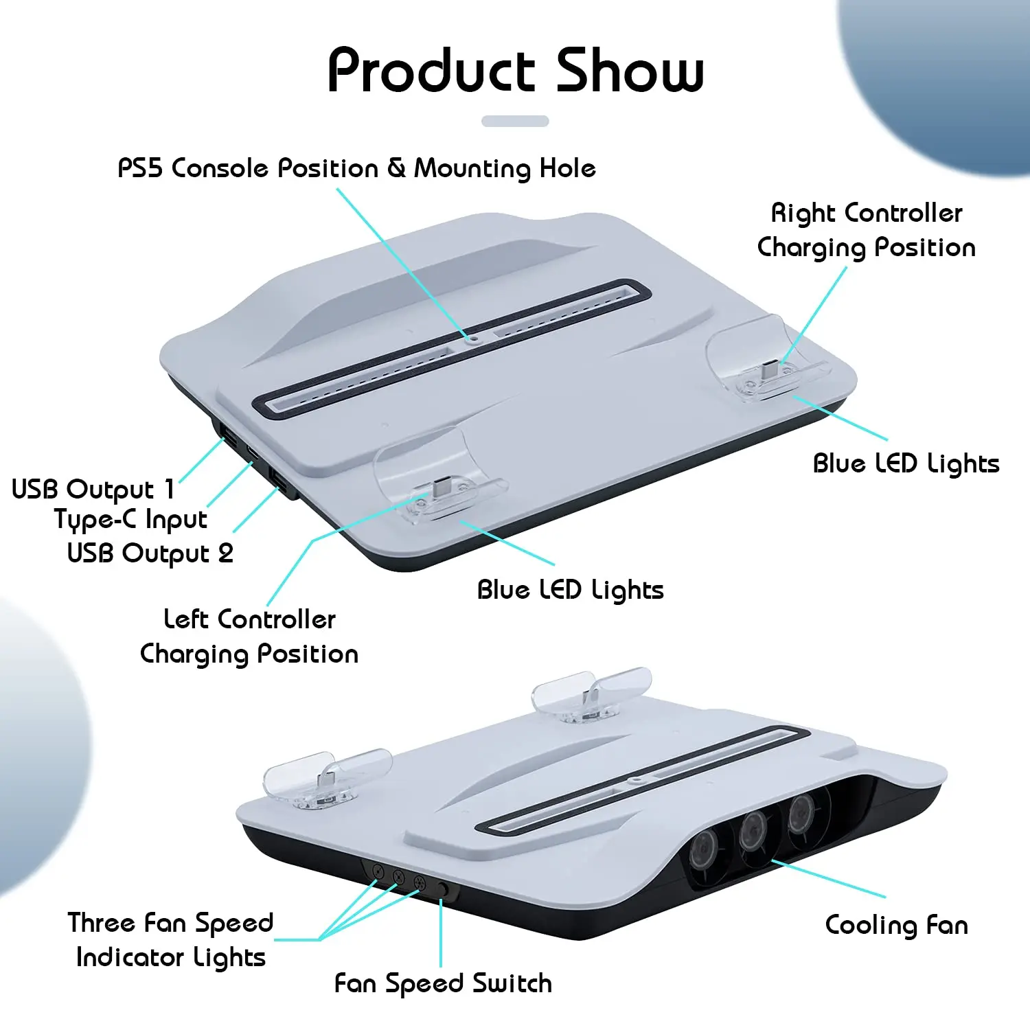 Thumbnail 2 - #28 Latest PS5 Cooling Stations Offers