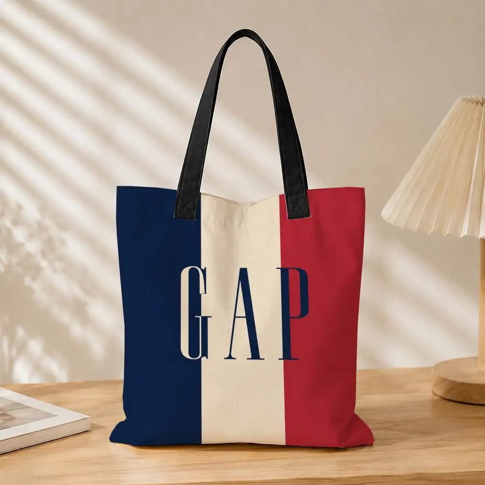 Modemarke G-GAP Aufbewahrungstaschen Canvas-Tasche, geeignet für Arbeit, Schule und tägliche Pendelfahrten, wiederverwendbare Einkaufstasche. – Detail 17