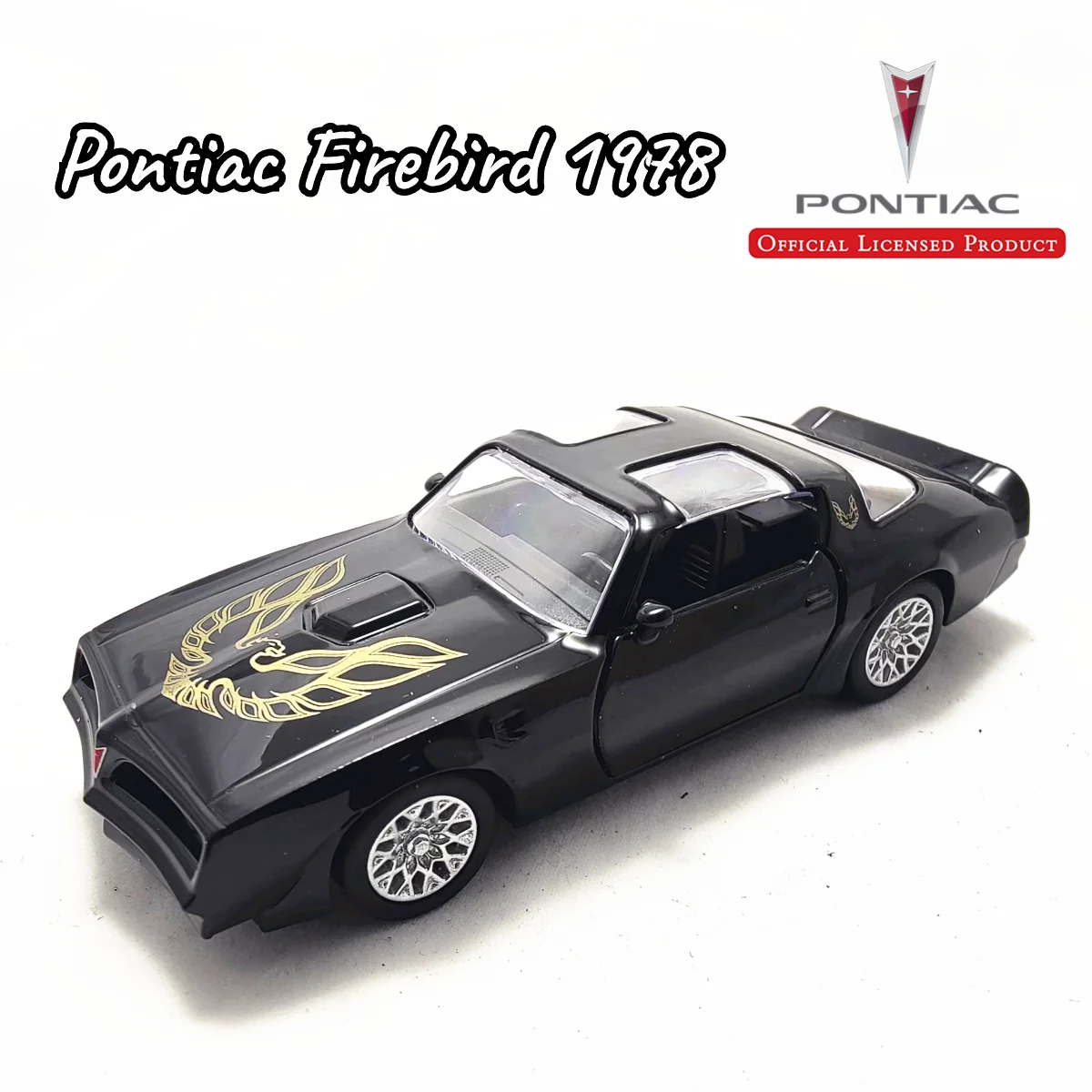 

1:36 Scale 1978 Pontiac Firebird Car Model Replica Diecast Vehicle Miniature Home Office Interior Decor Xmas Gift Kid Boy Toy