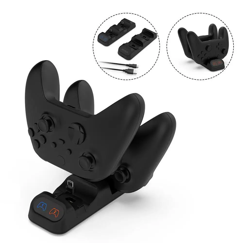 

Controller Charger for Switch PRO Series X/S with Fast Charging USB-C Cable Controller Charging Stand for 5