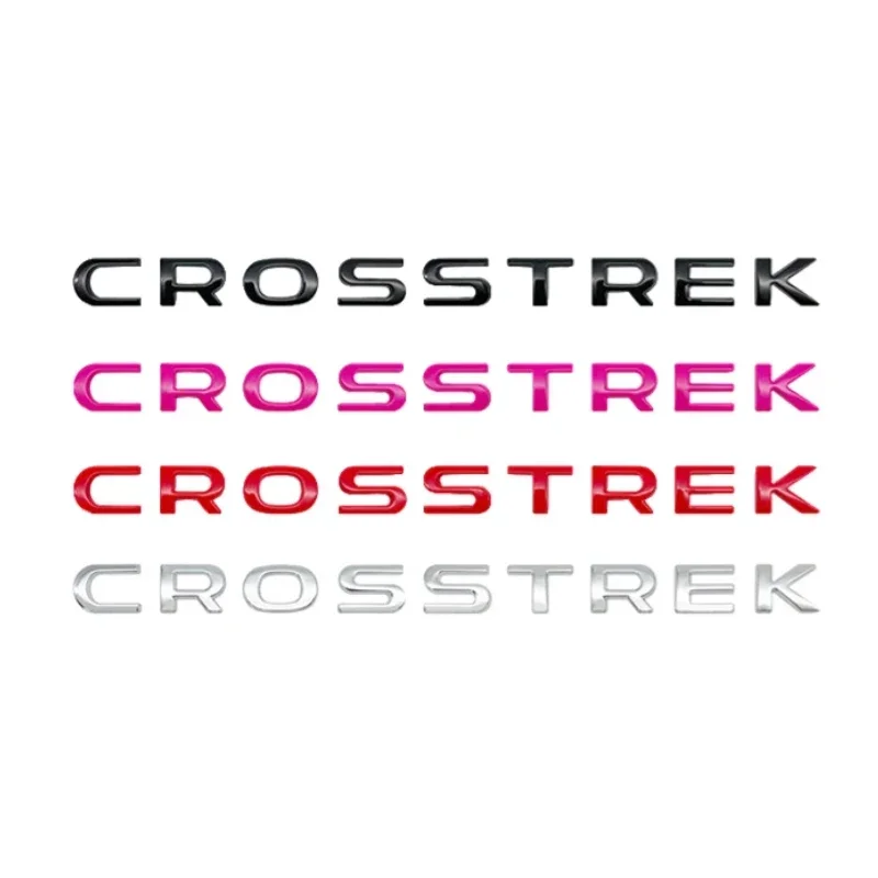 

Car Rear Trunk Letter Body Side Fender Sticker for Subaru CROSSTEK Auto Badge Decal Exterior Accessories