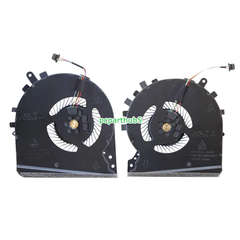 

For HP Pavilion 15-dk 15-dk0056wm 15-dk0068wm 15-dk1056wm CPU/GPU Cooling Fan -