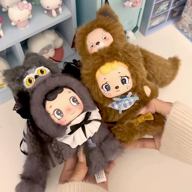 

Серия FOFO Forest Guardian: Слепая коробка-сюрприз с виниловыми плюшевыми подвесками FoFo в стиле аниме, милые брелоки-зайчики, игрушки для декора сумок