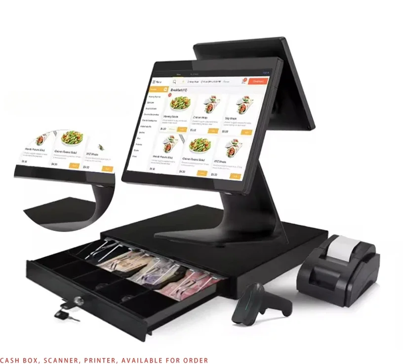 

Pos hardware windows 15.6 inch cash register machine android pos terminal point of sale system pos machine touch screen