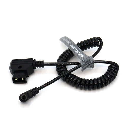 Imagen 2 del producto Cable D-Tap macho a ángulo recto DC 5,5x2,5mm para DSLR Rig Power V-Mount Anton, cable de monitor de cámara