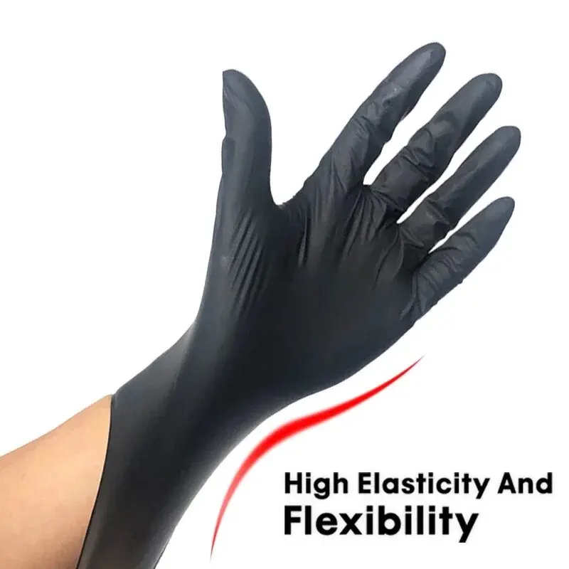 20/50PCS Disposable Nitrile Gloves for Household Cleaning Kitchen Dishwashing Working Gardening Tattoo Gloves Thickened Durable