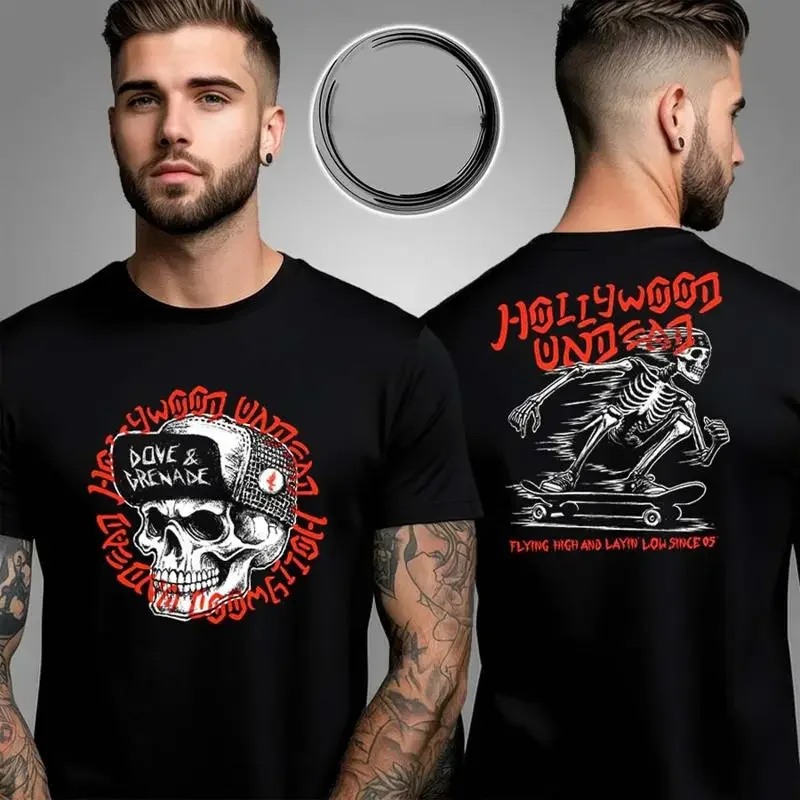 Holly Wood Undead Layin Äô Low T Shirt Two Sided All S 4Xl