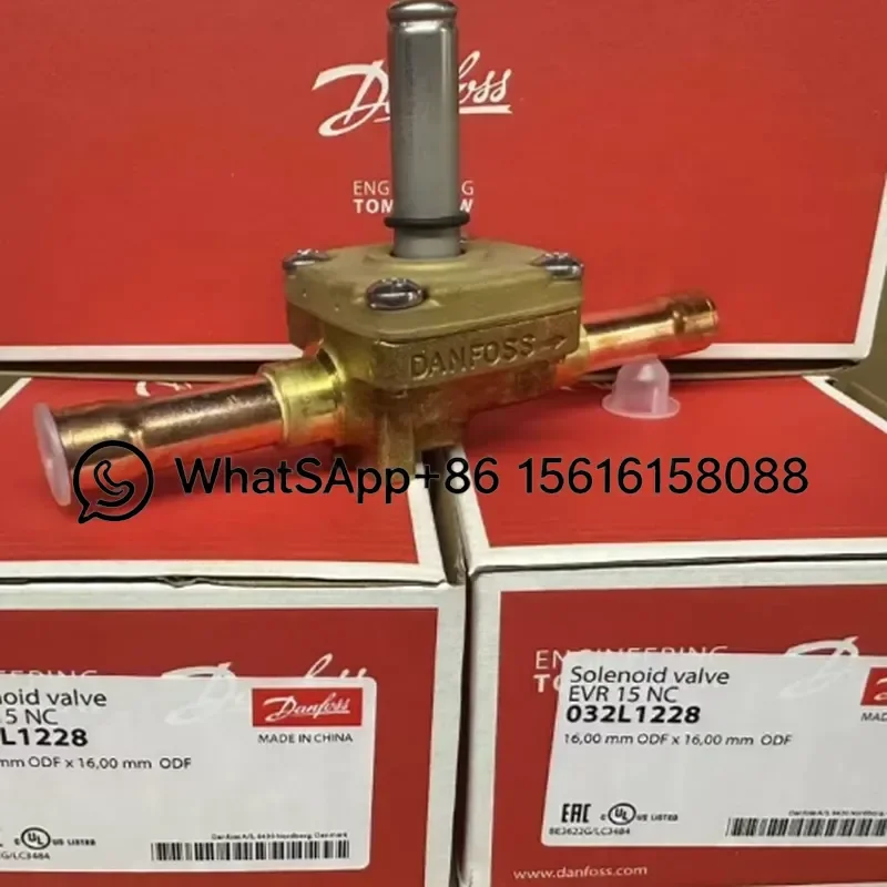 Danfoss Solenoid Valve EVR3 ERV6 EVR10 EVR15 EVR20 EVR25 018F6701 018F6707  018F6757