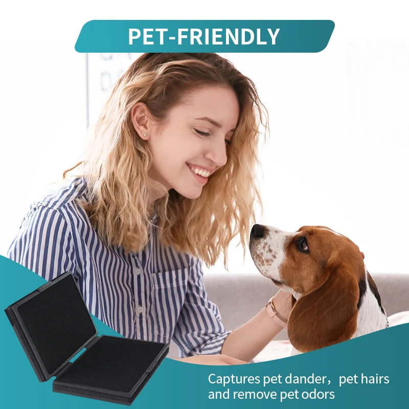 فلتر جسيمات بديل لحماية أجهزة تنقية الهواء Pro M وL وXL للفيروسات والبكتيريا والغبار والدخان والحساسية